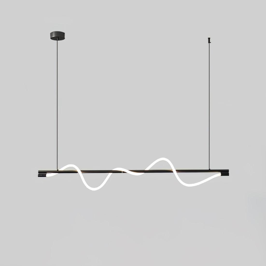 Linear Curve Island Pendant Lamp - Lamp Outdoor
