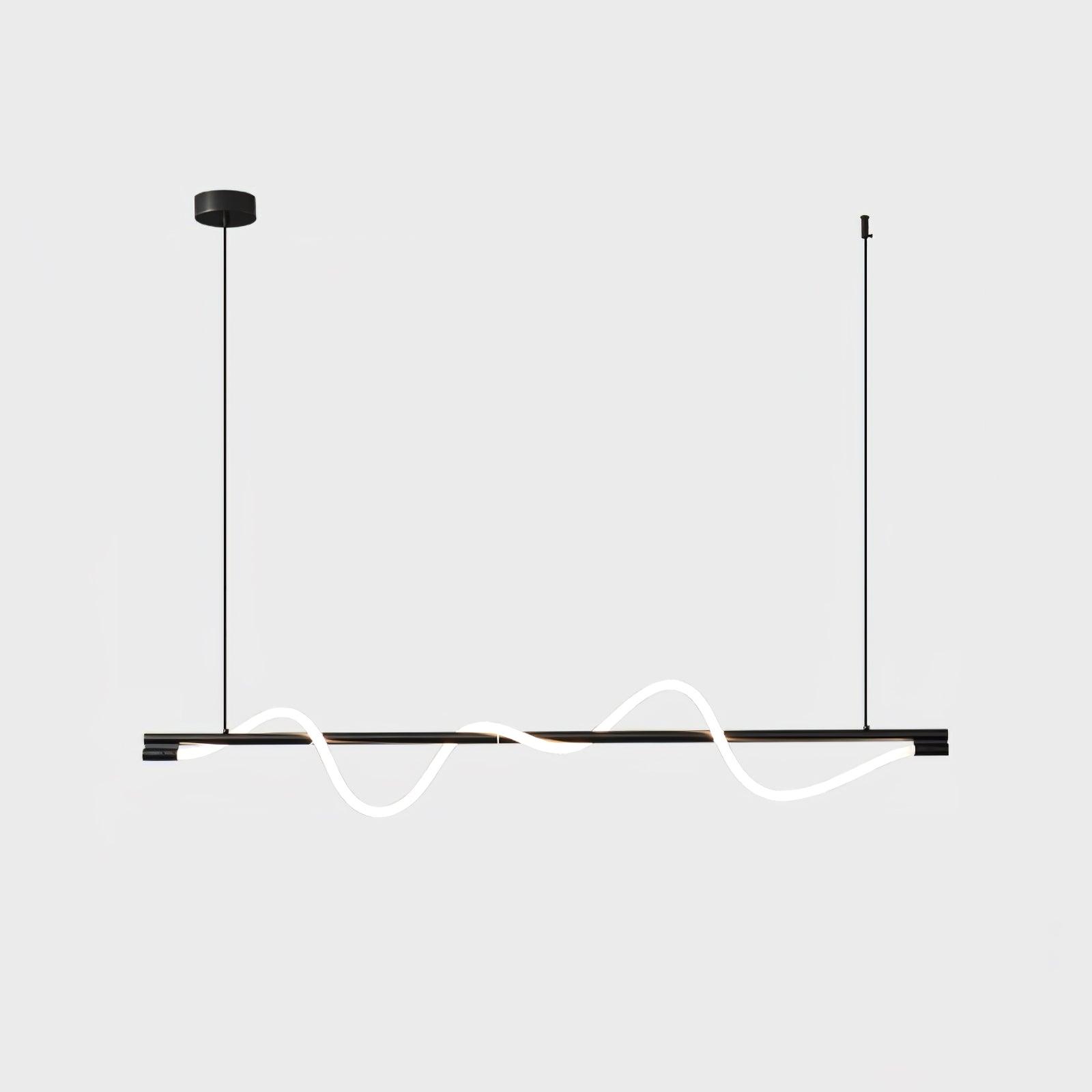 Linear Curve Island Pendant Lamp - Lamp Outdoor