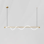Linear Curve Island Pendant Lamp - Lamp Outdoor