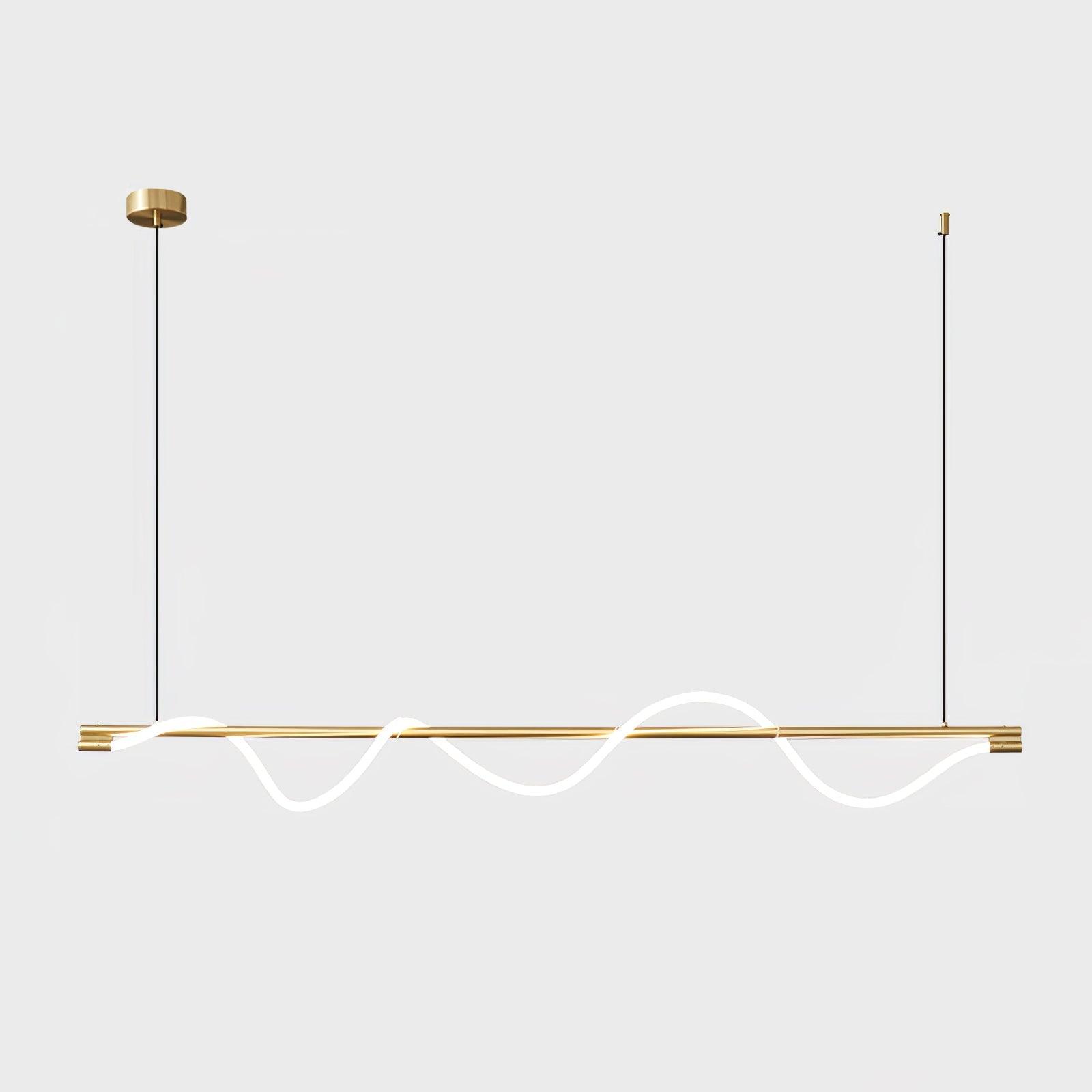 Linear Curve Island Pendant Lamp - Lamp Outdoor