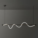 Linear Curve Island Pendant Lamp - Lamp Outdoor