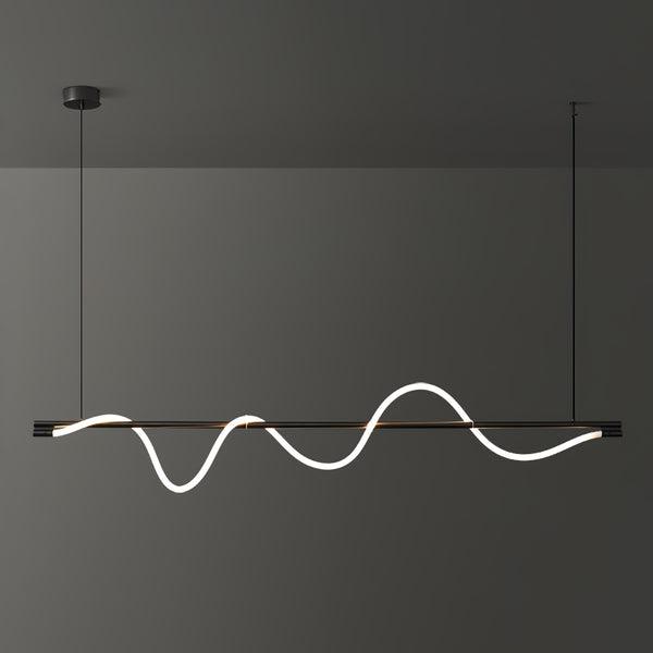 Linear Curve Island Pendant Lamp - Lamp Outdoor