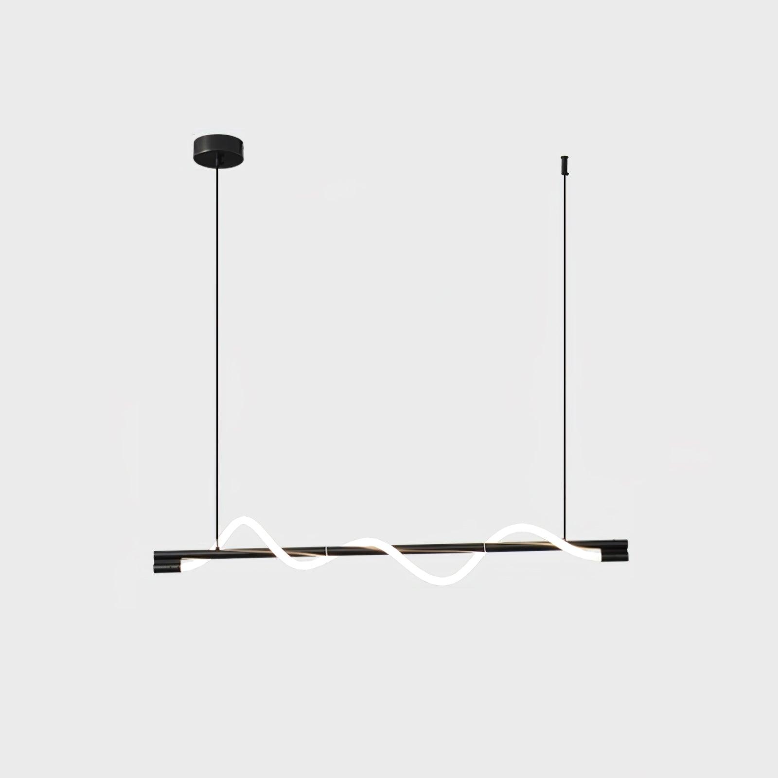 Linear Curve Island Pendant Lamp - Lamp Outdoor
