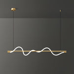 Linear Curve Island Pendant Lamp - Lamp Outdoor