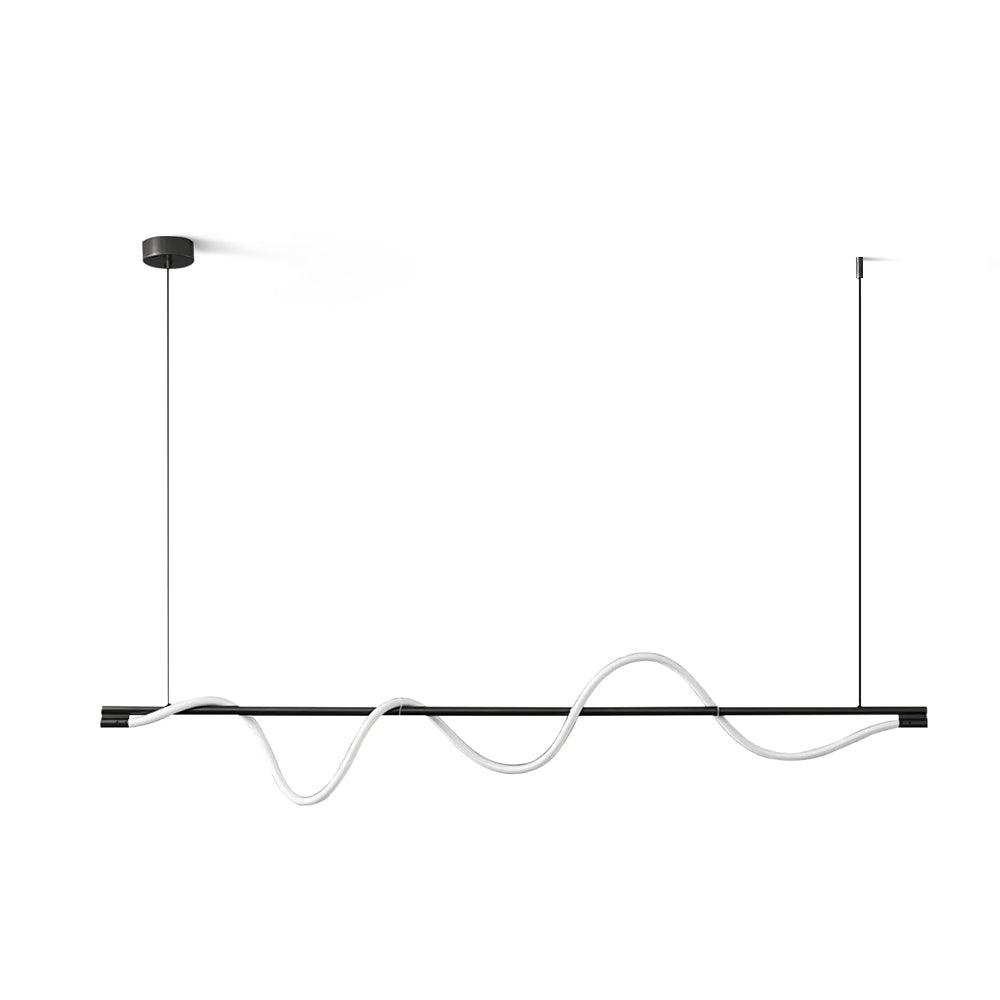 Linear Curve Island Pendant Lamp - Lamp Outdoor