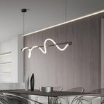Linear Curve Island Pendant Lamp - Lamp Outdoor