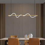 Linear Curve Island Pendant Lamp - Lamp Outdoor