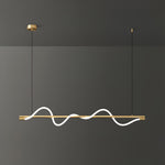Linear Curve Island Pendant Lamp - Lamp Outdoor