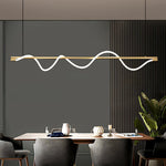 Linear Curve Island Pendant Lamp - Lamp Outdoor