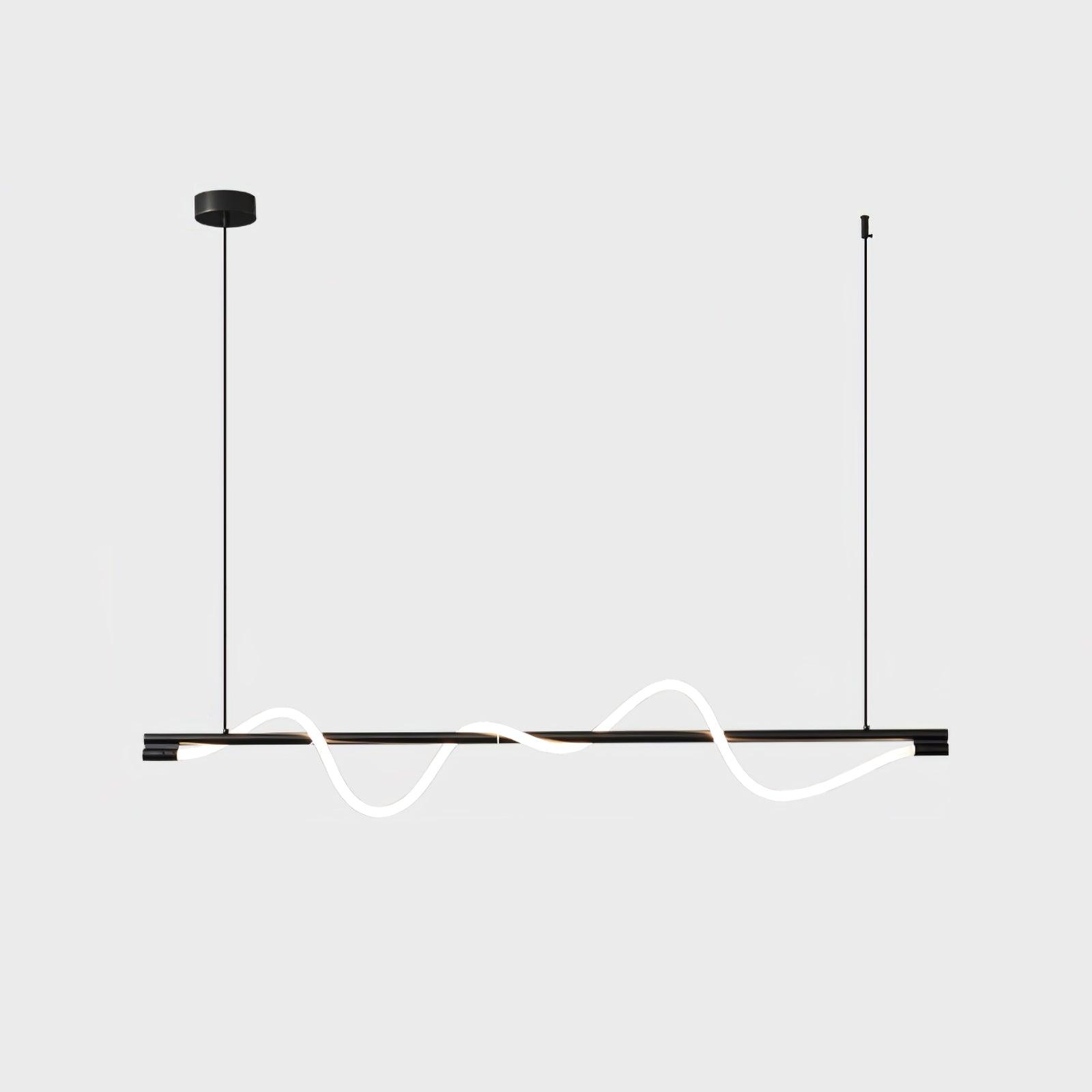 Linear Curve Island Pendant Lamp - Lamp Outdoor