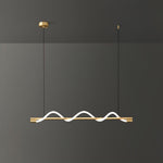 Linear Curve Island Pendant Lamp - Lamp Outdoor