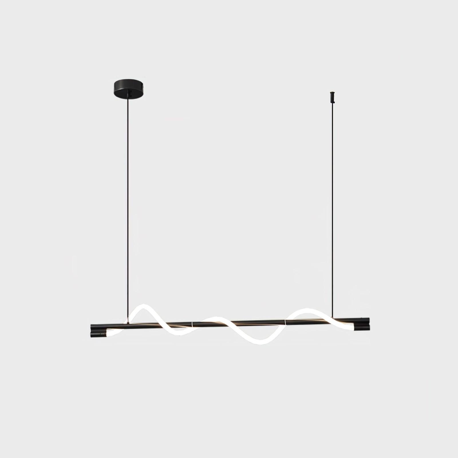Linear Curve Island Pendant Lamp - Lamp Outdoor