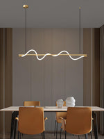 Linear Curve Island Pendant Lamp - Lamp Outdoor