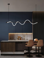 Linear Curve Island Pendant Lamp - Lamp Outdoor