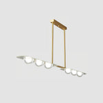 Aurora Pendant Lamp Linear Glass Minimalist - Lamp Outdoor