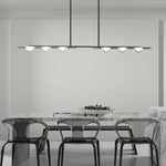 Aurora Pendant Lamp Linear Glass Minimalist - Lamp Outdoor