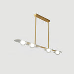 Aurora Pendant Lamp Linear Glass Minimalist - Lamp Outdoor