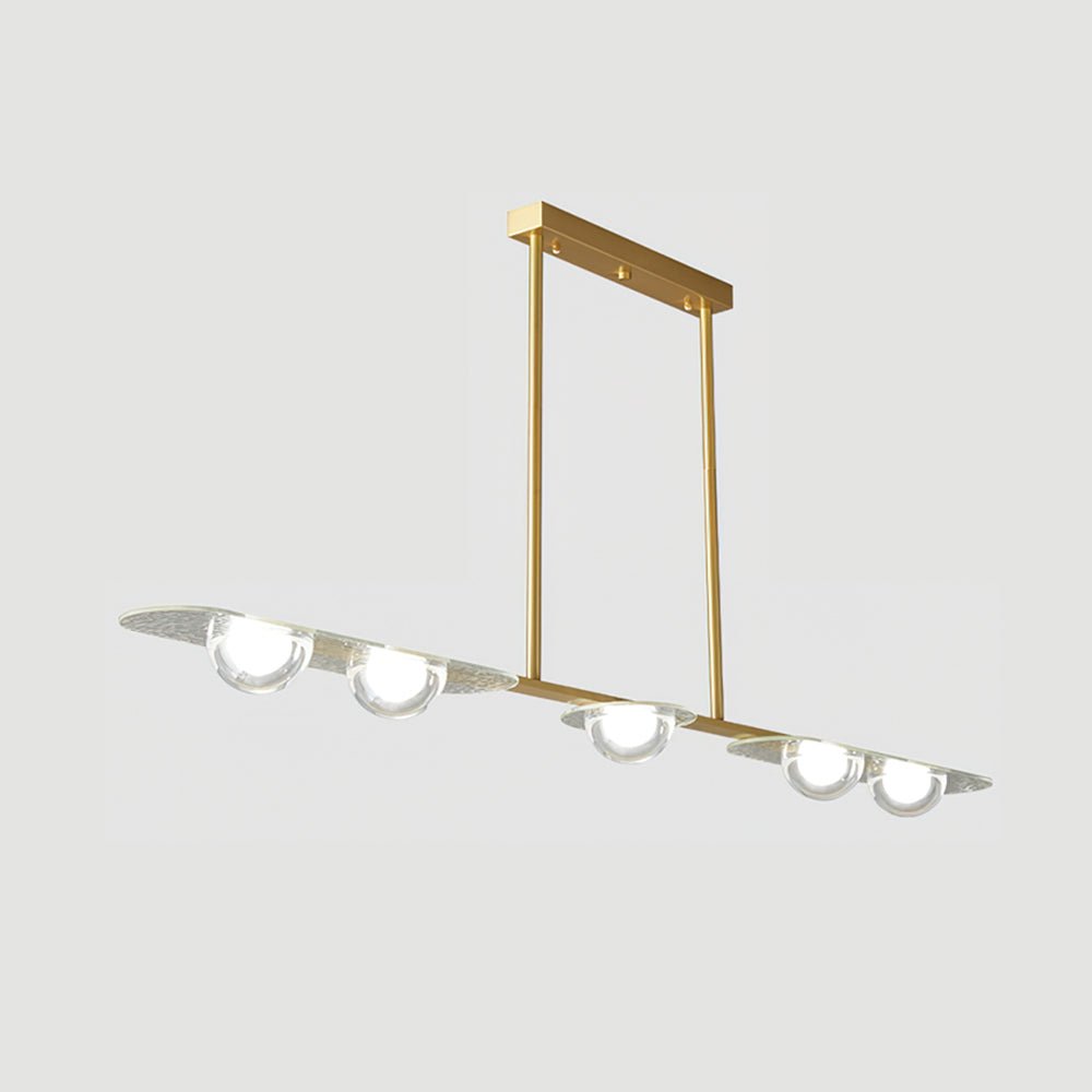 Aurora Pendant Lamp Linear Glass Minimalist - Lamp Outdoor