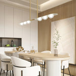 Aurora Pendant Lamp Linear Glass Minimalist - Lamp Outdoor