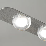 Aurora Pendant Lamp Linear Glass Minimalist - Lamp Outdoor