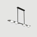 Aurora Pendant Lamp Linear Glass Minimalist - Lamp Outdoor