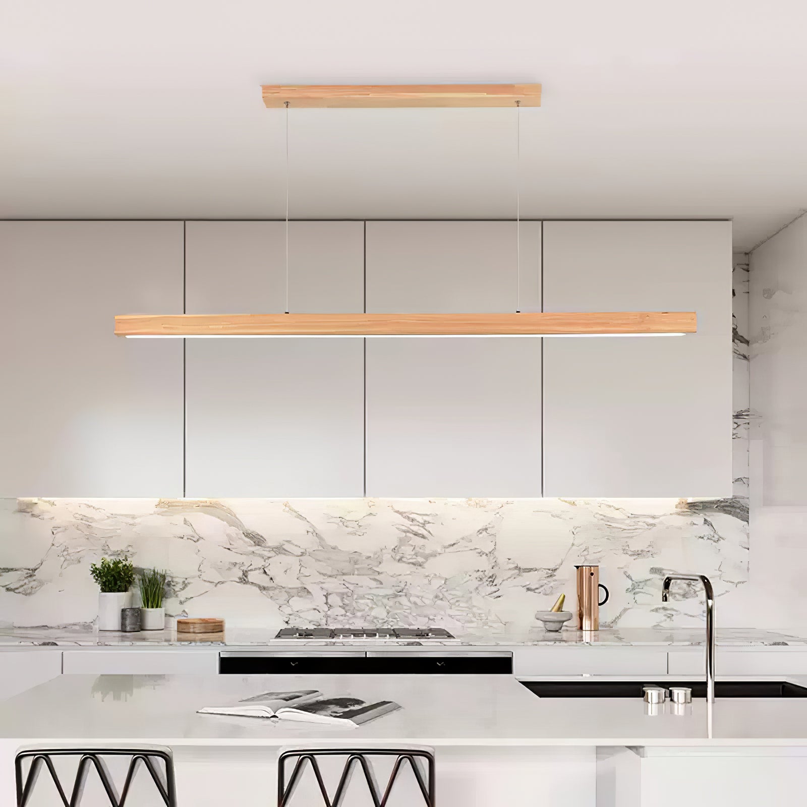 Linear Horizon Pendant Light - Lamp Outdoor