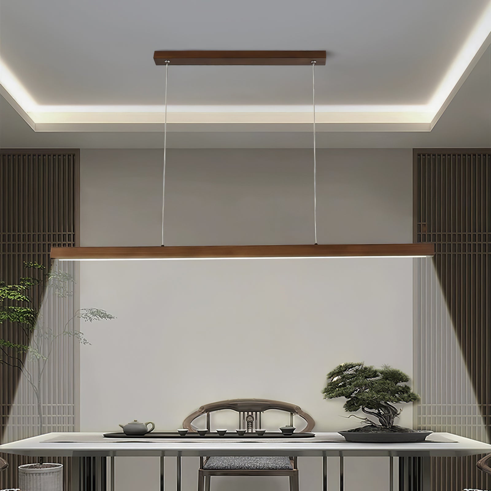 Linear Horizon Pendant Light - Lamp Outdoor