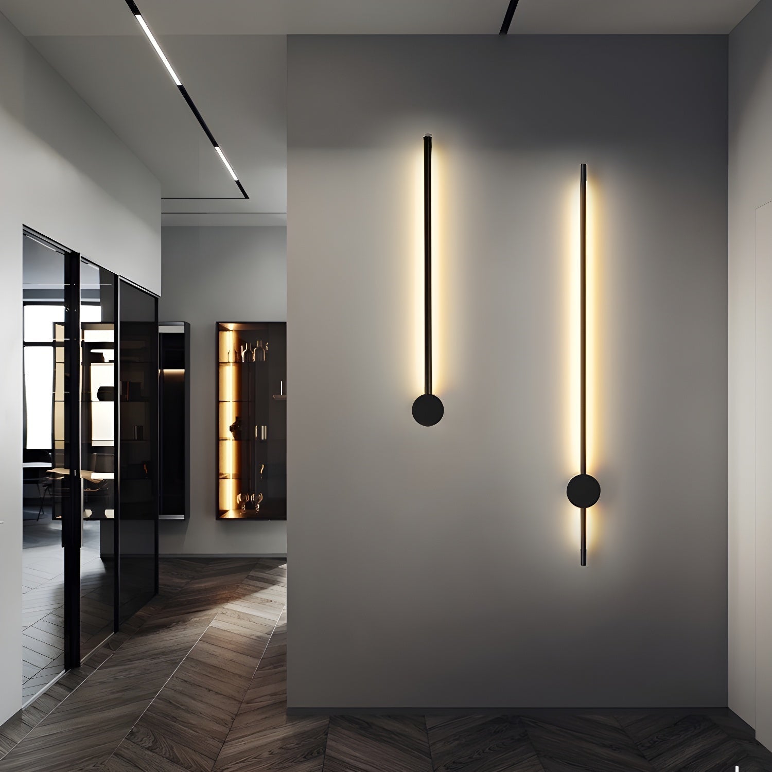 Linear LED Wall Light - Lamp Outdoor