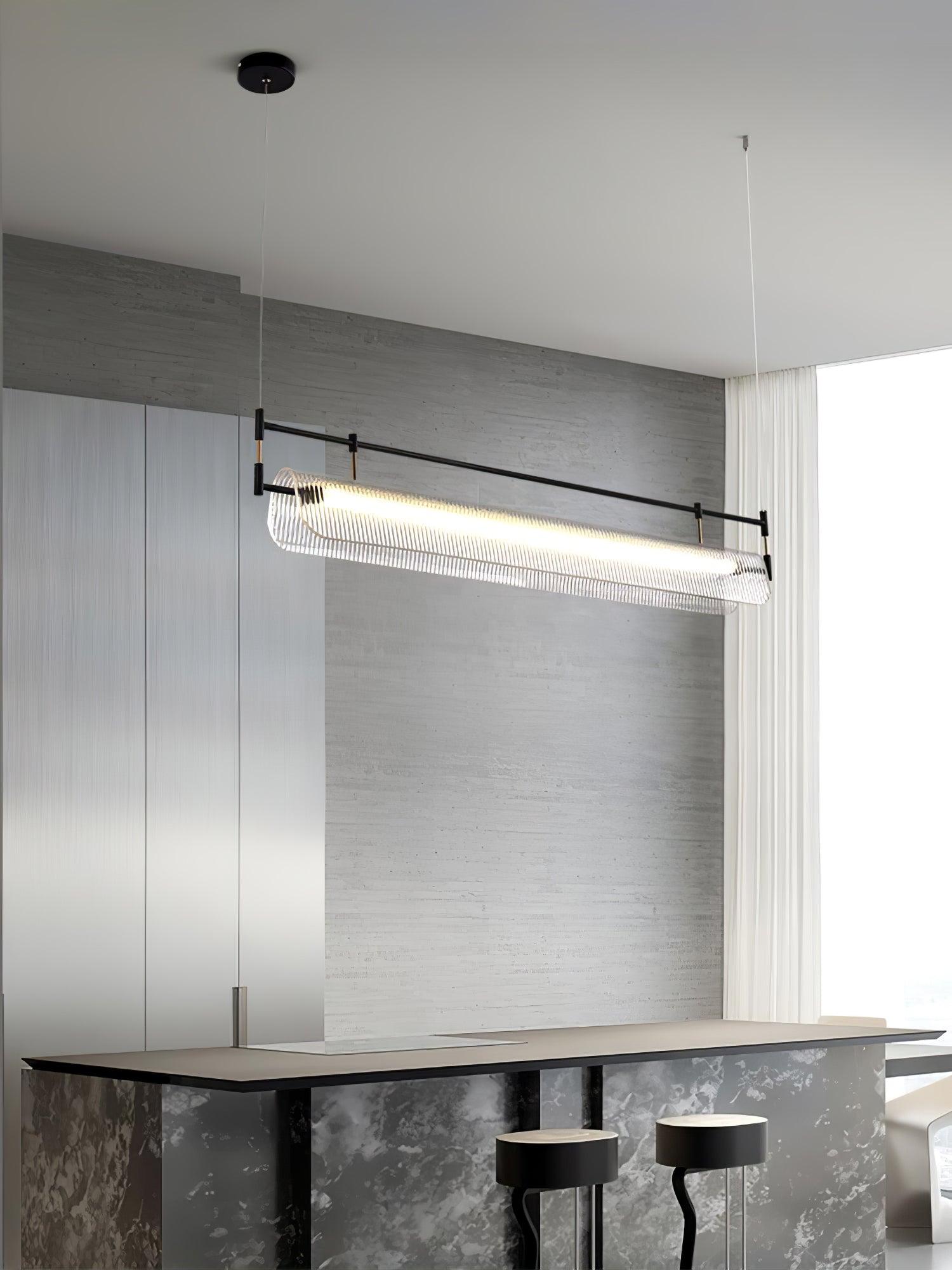 Linear Strip Chandelier - Lamp Outdoor