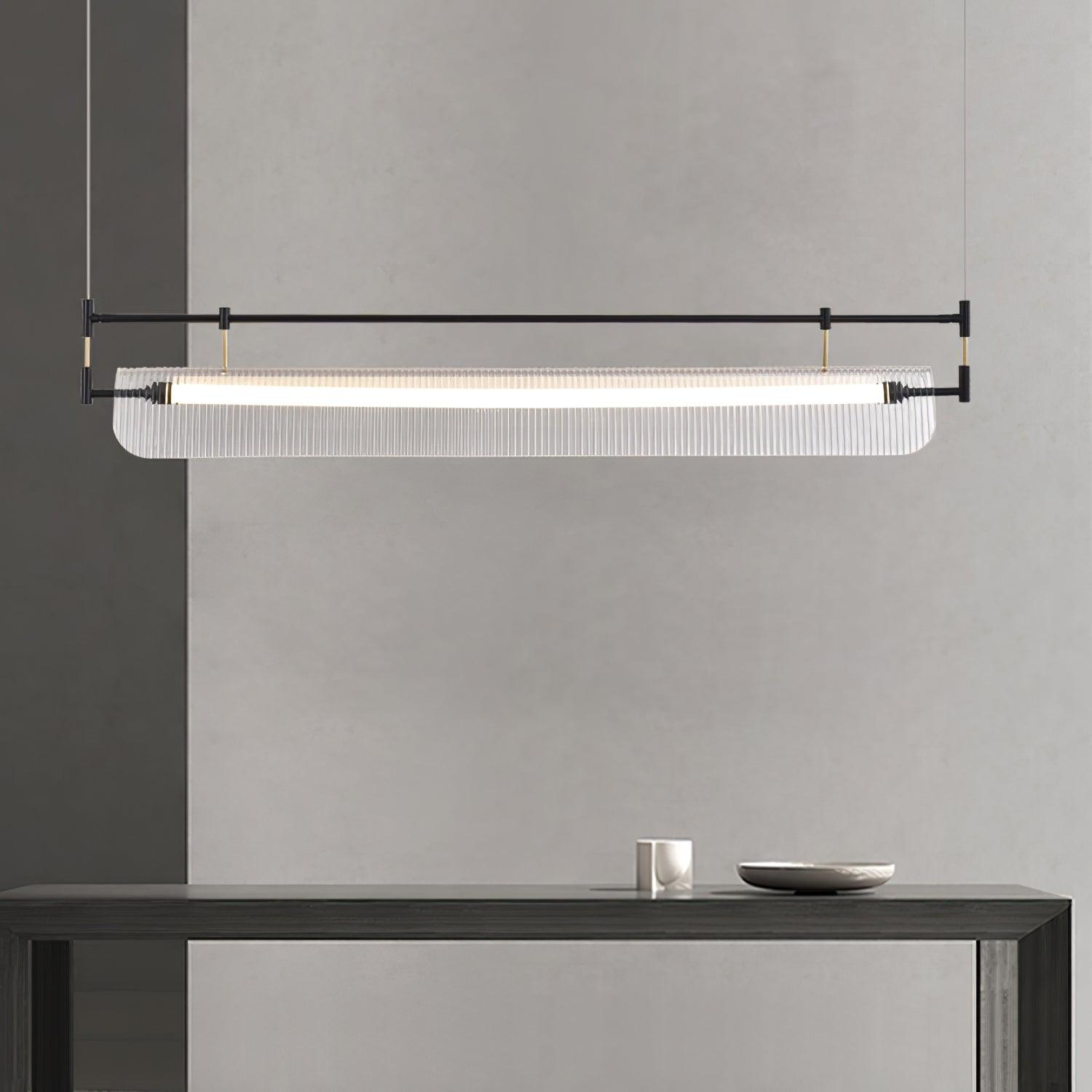 Linear Strip Chandelier - Lamp Outdoor