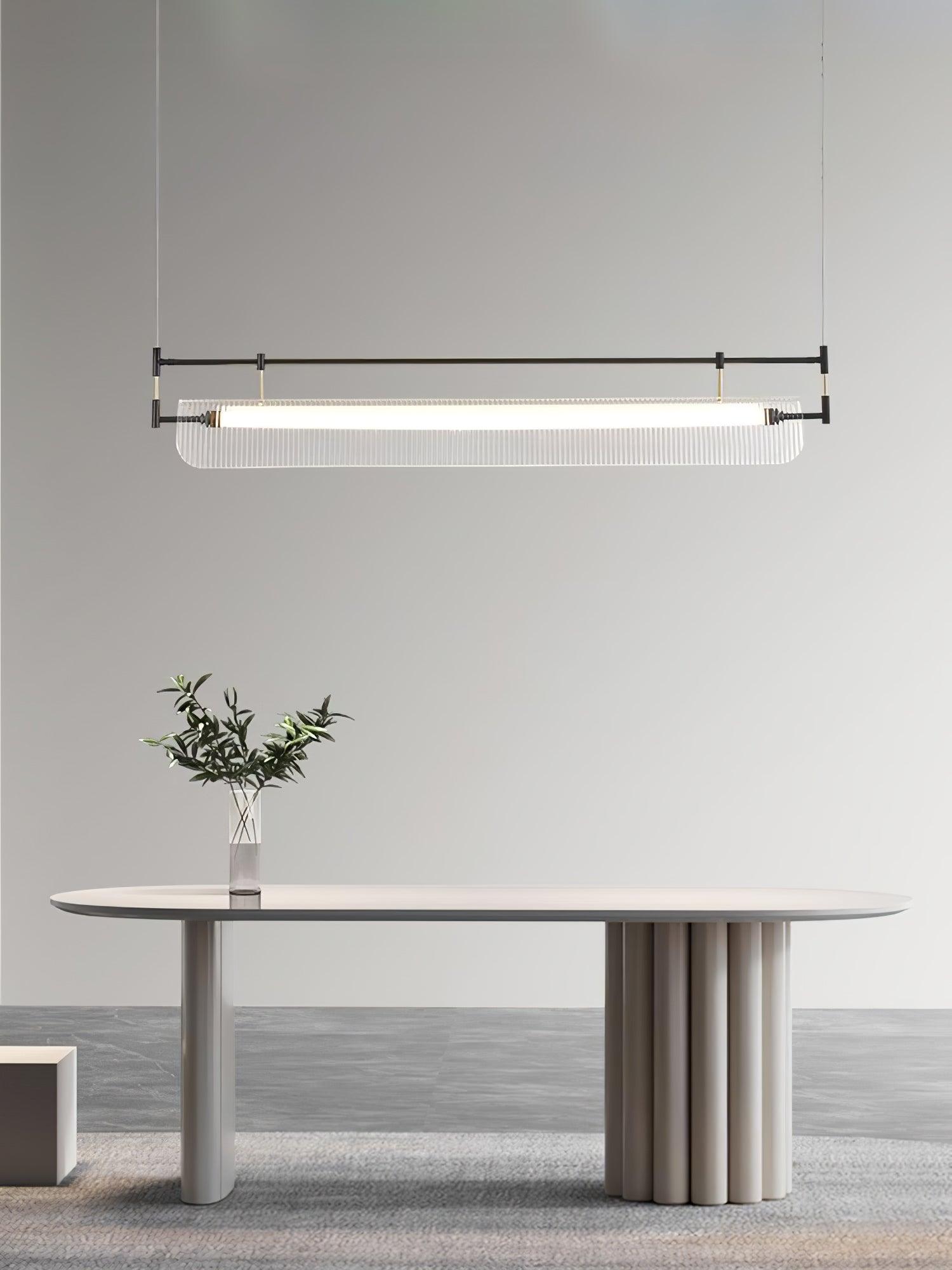 Linear Strip Chandelier - Lamp Outdoor