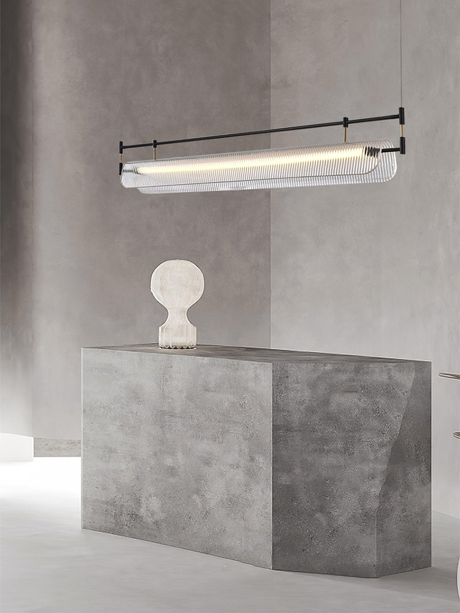 Linear Strip Chandelier - Lamp Outdoor