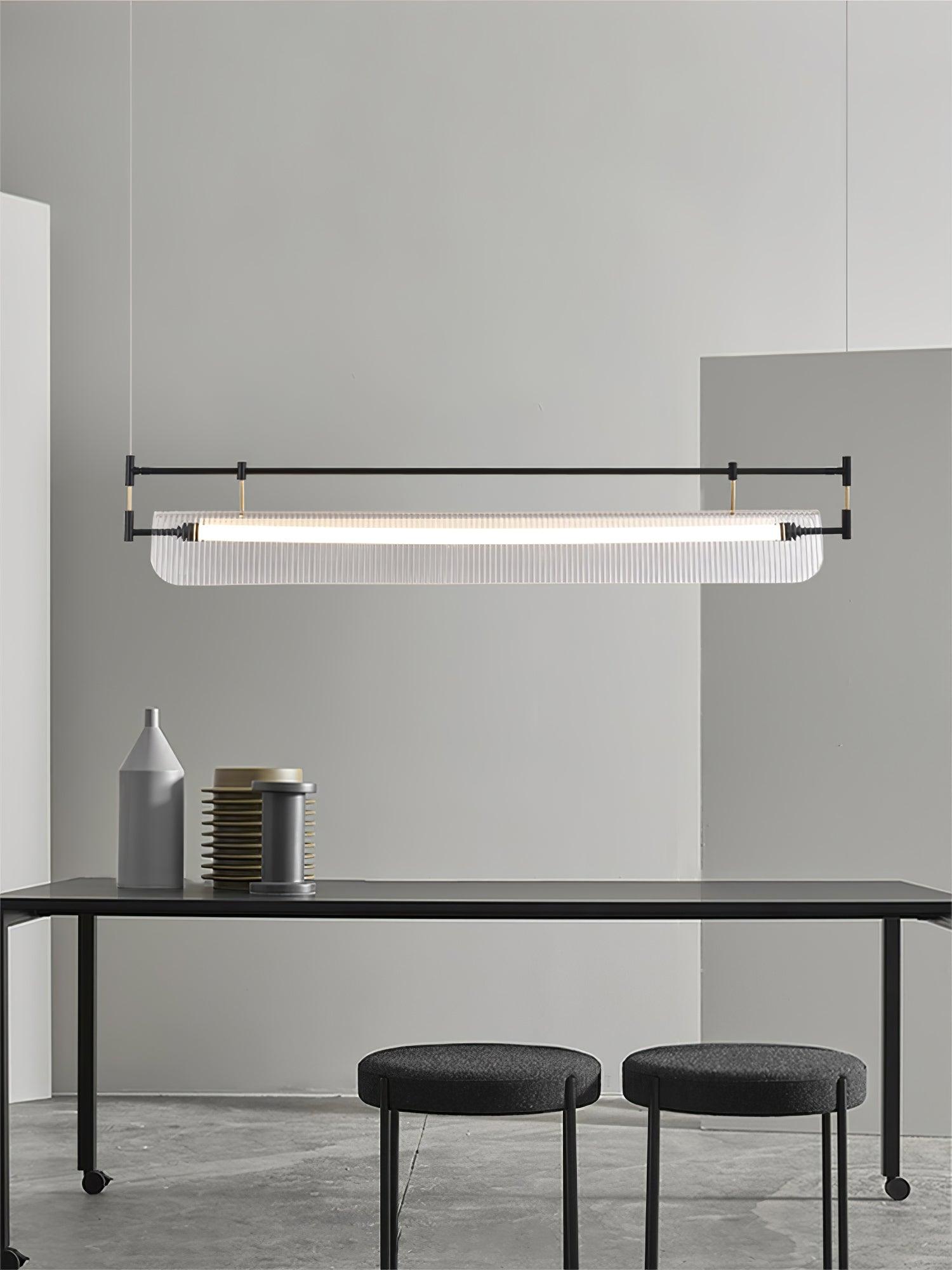 Linear Strip Chandelier - Lamp Outdoor