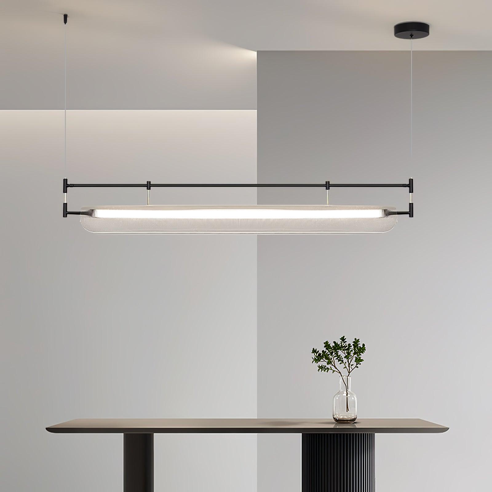 Linear Strip Chandelier - Lamp Outdoor