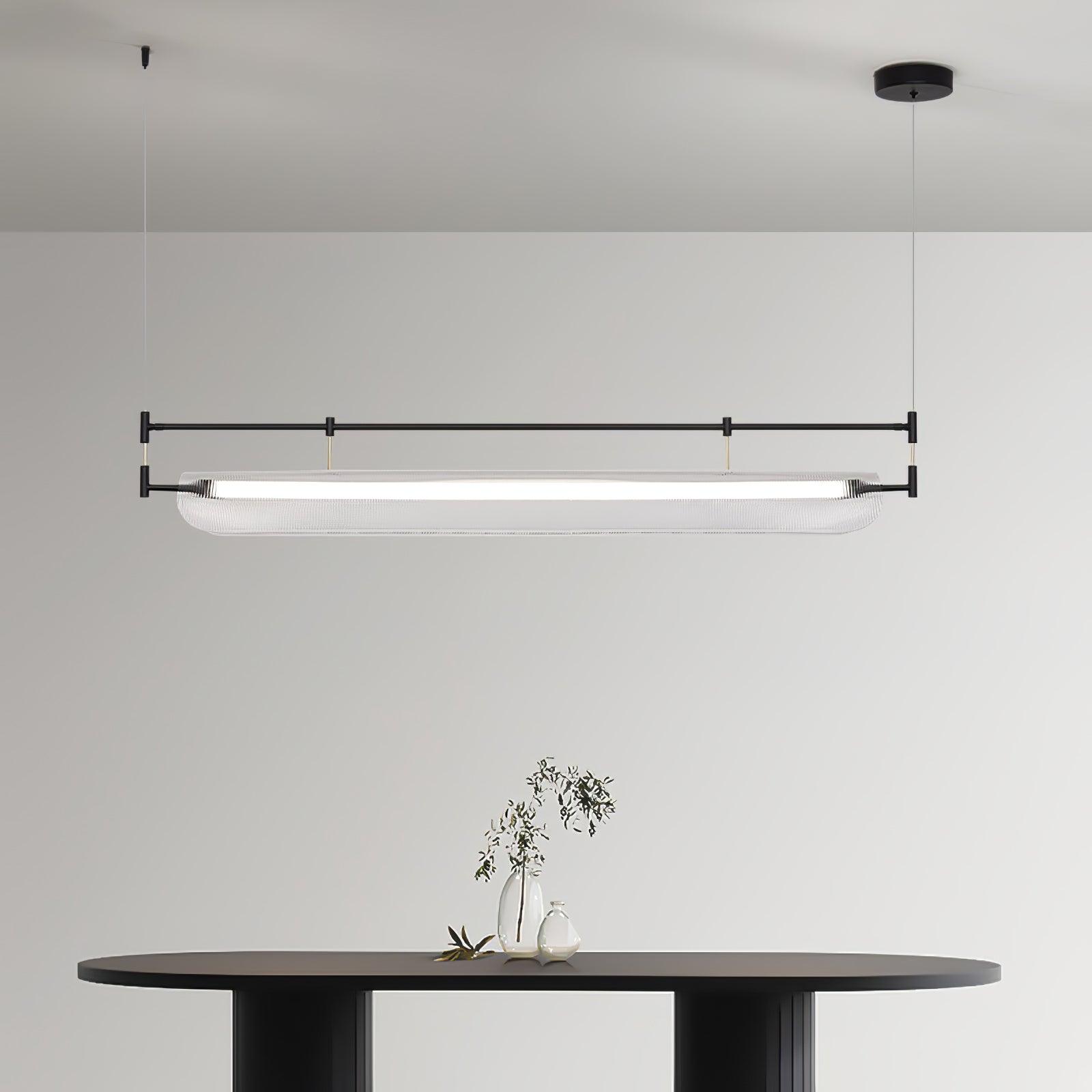 Linear Strip Chandelier - Lamp Outdoor