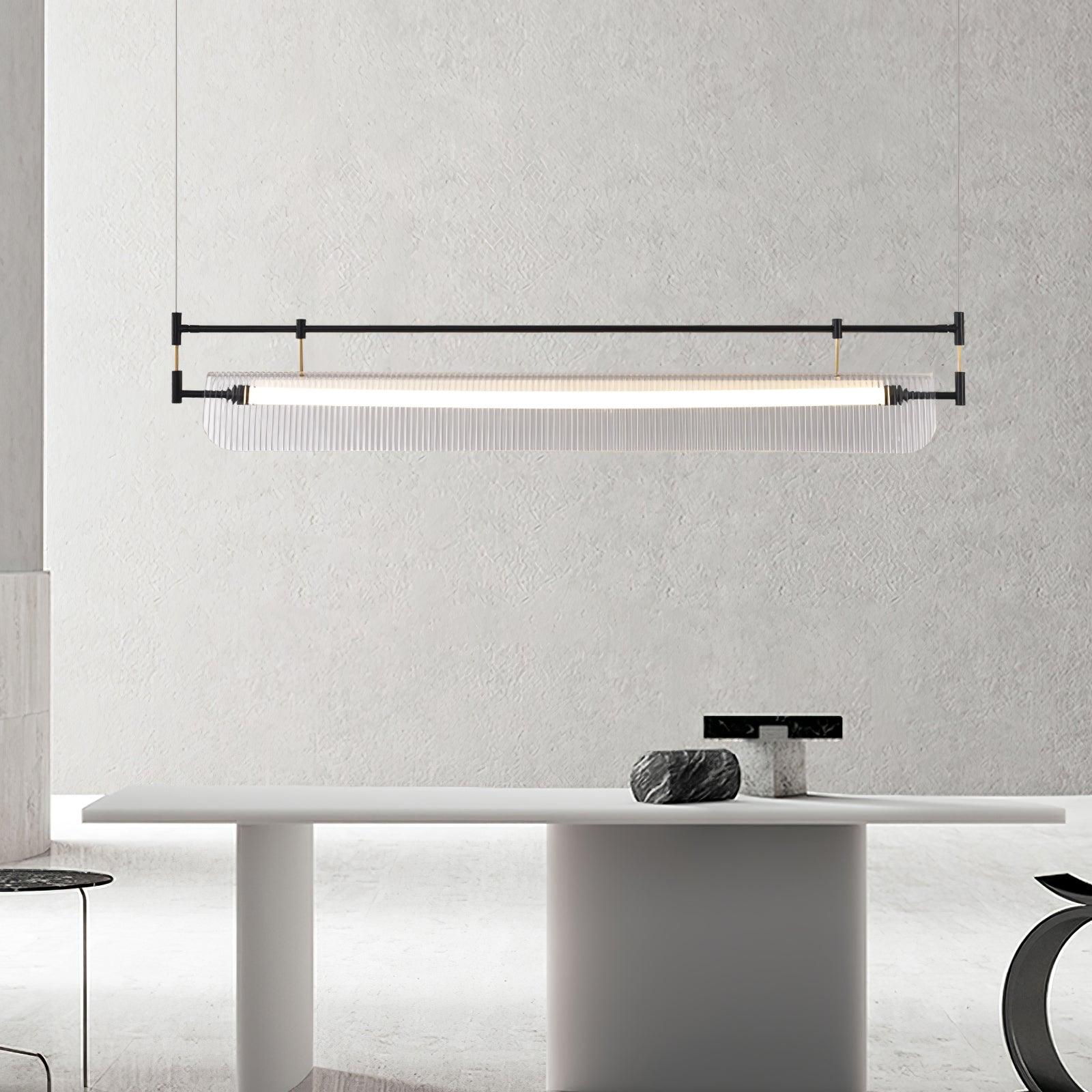 Linear Strip Chandelier - Lamp Outdoor