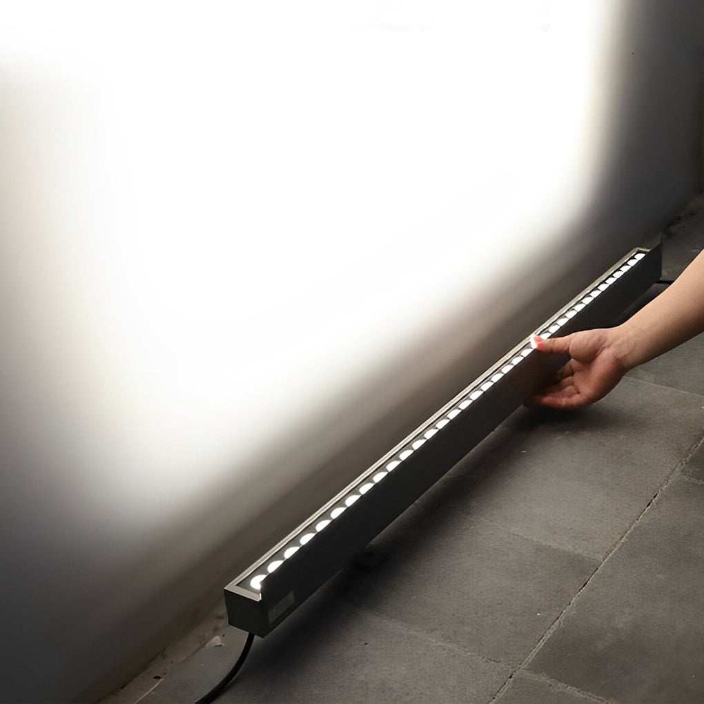 Linear Up LED Outdoor Wall Washer Lights Wall Landscape Lamp with Baffle - Lamp Outdoor