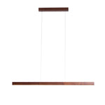 Linear Wooden Pendant Light - Lamp Outdoor
