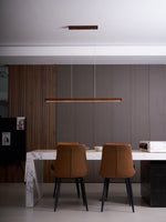 Linear Wooden Pendant Light - Lamp Outdoor