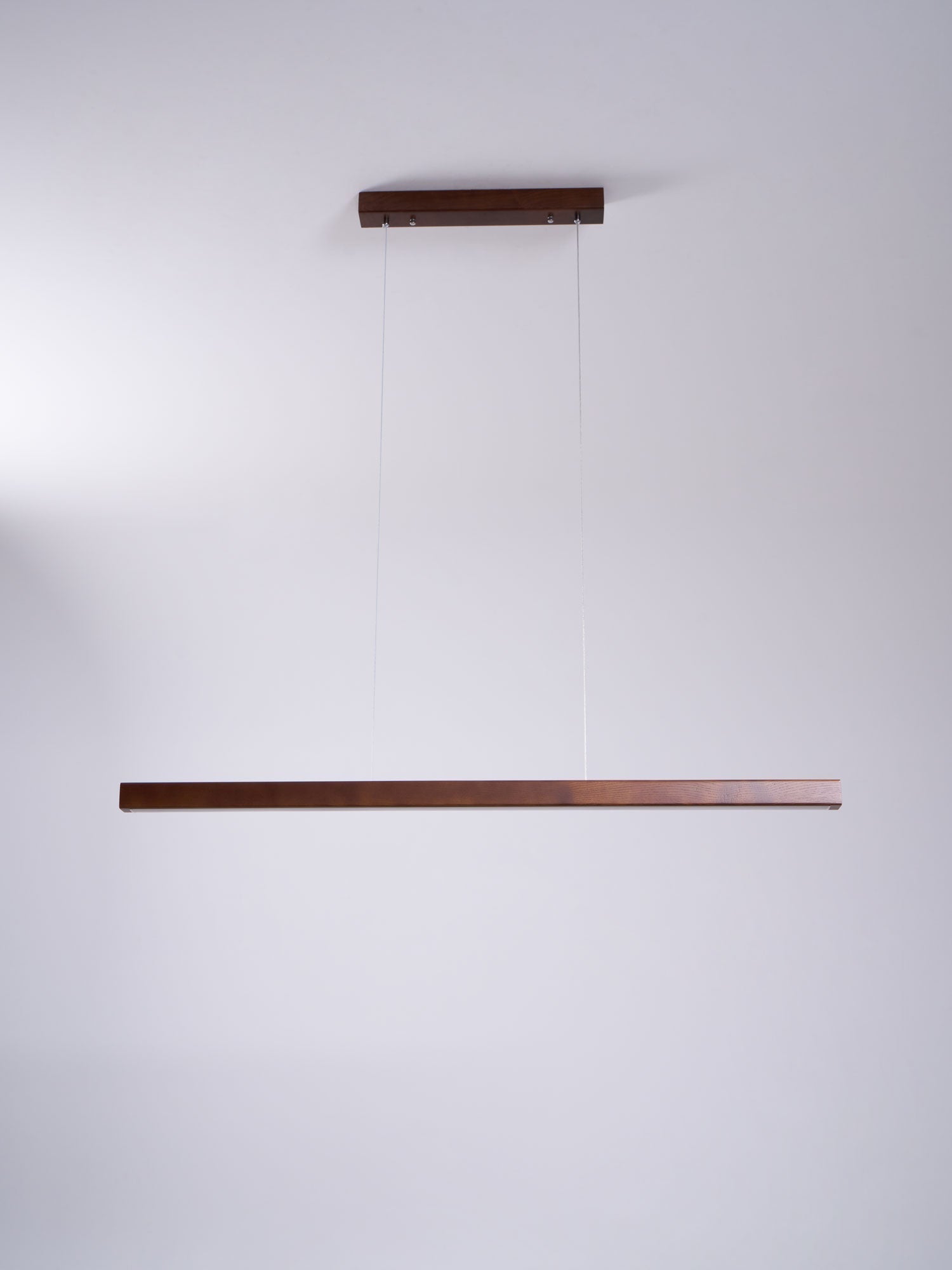 Linear Wooden Pendant Light - Lamp Outdoor