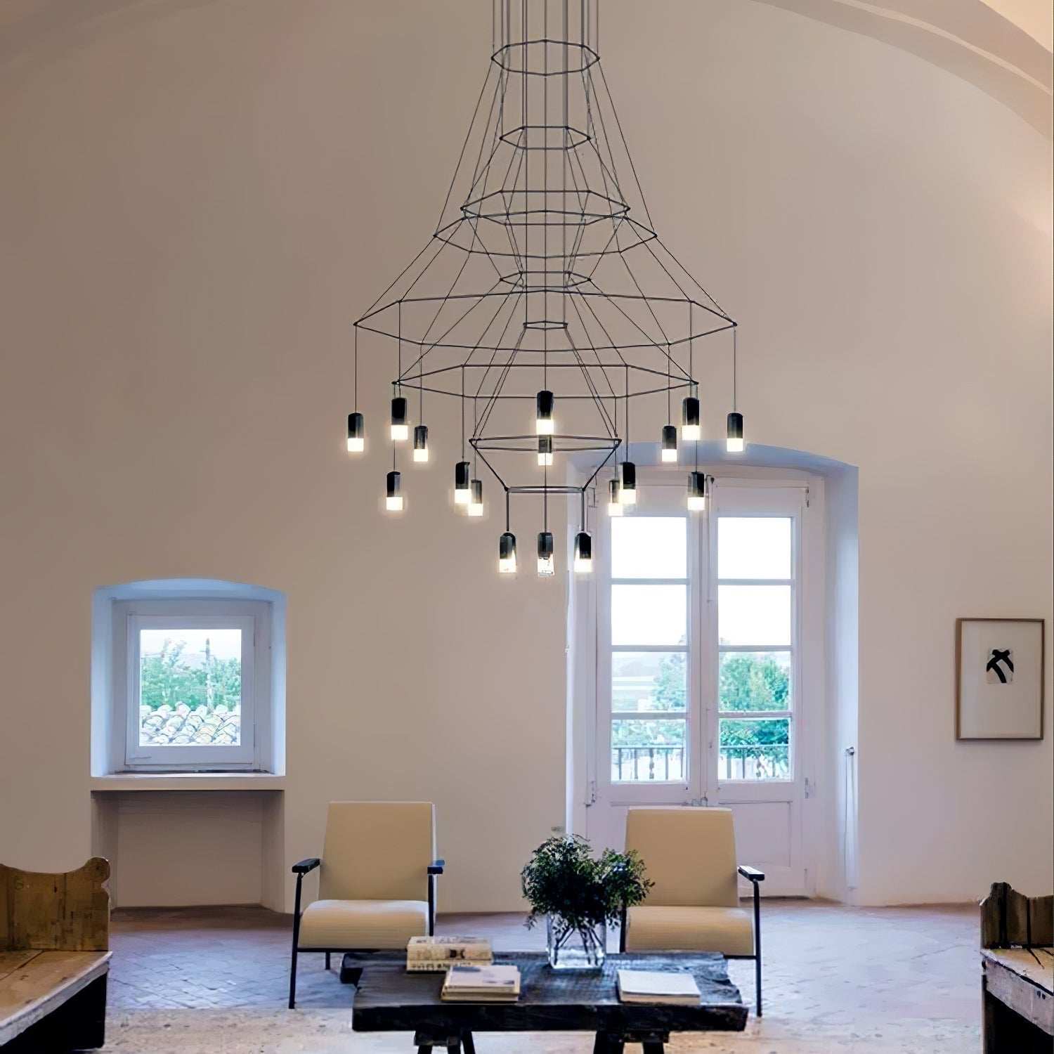 Lines Chandelier - Lamp Outdoor