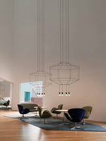 Geometric Lines Pendant Lamp - Lamp Outdoor