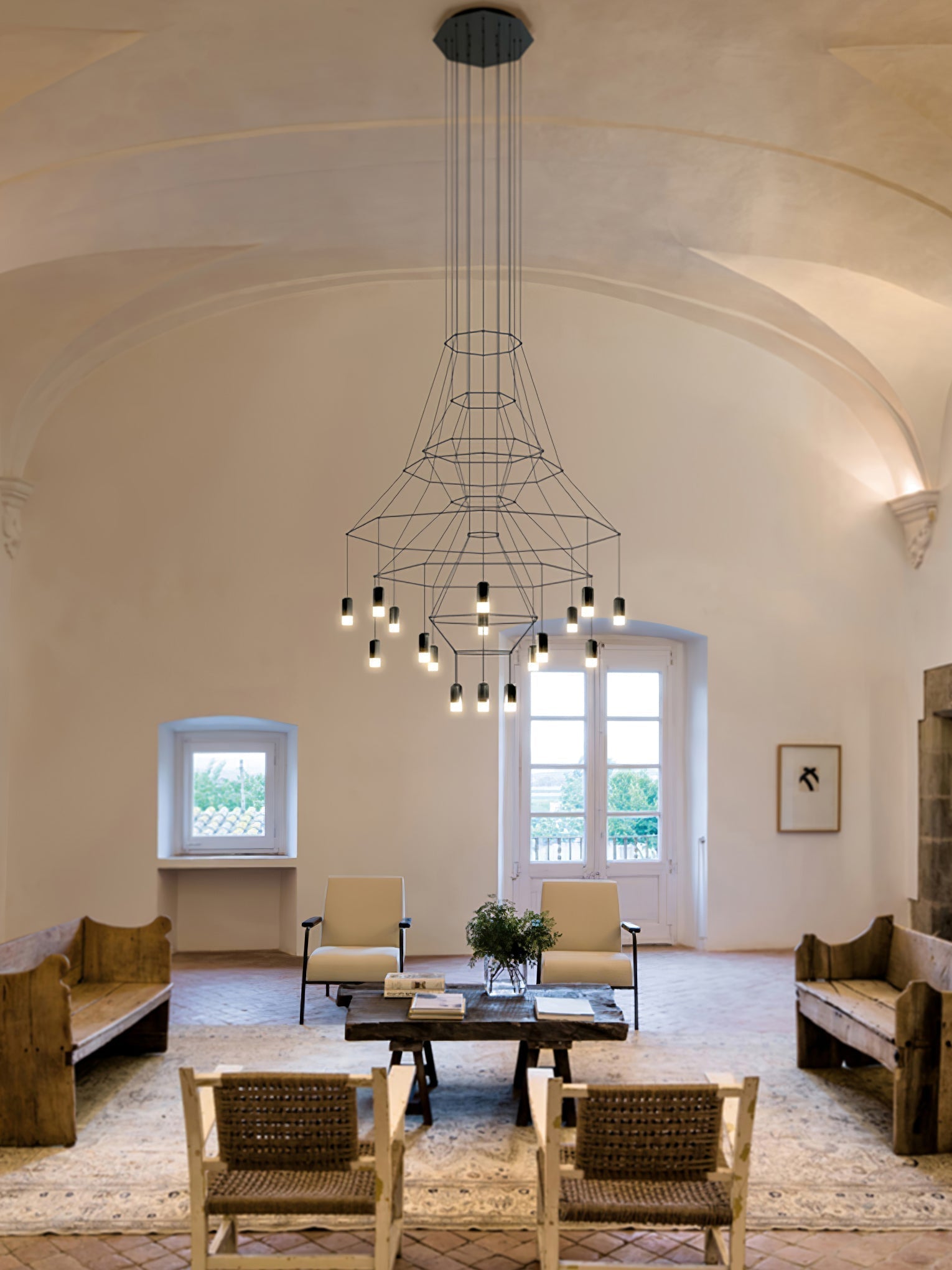 Lines Chandelier - Lamp Outdoor