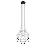 Lines Chandelier - Lamp Outdoor