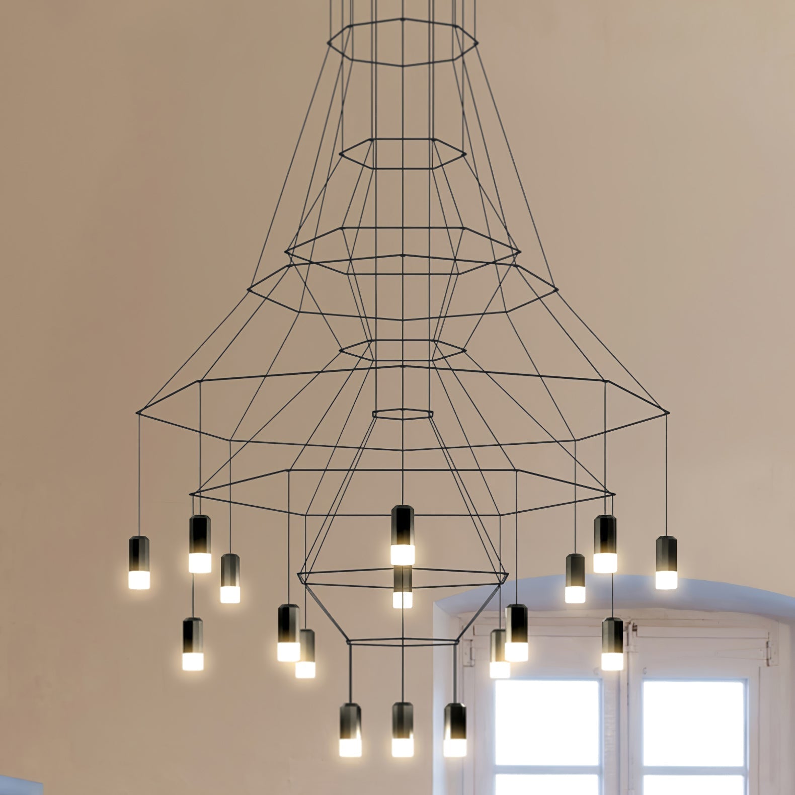 Lines Chandelier - Lamp Outdoor