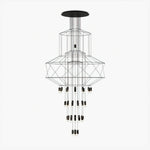 Lines Chandelier - Lamp Outdoor