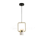 Solara Pendant Lamp Adjustable Glass with Brass - Letslighting