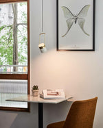 Solara Pendant Lamp Adjustable Glass with Brass - Letslighting