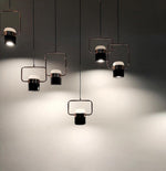 Solara Pendant Lamp Adjustable Glass with Brass - Letslighting