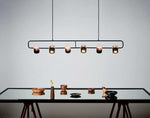 Solara Pendant Lamp Adjustable Glass with Brass - Letslighting